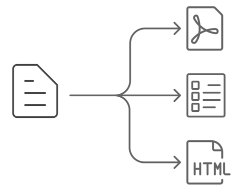 Single-source, Multi-use